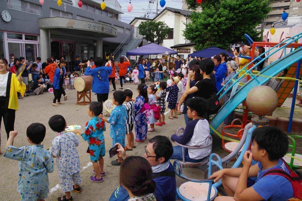 夏の夕涼み会　夏祭り